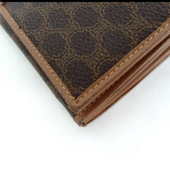 VINTAGE Celine Macadam Long Wallet - Picture 8 of 12